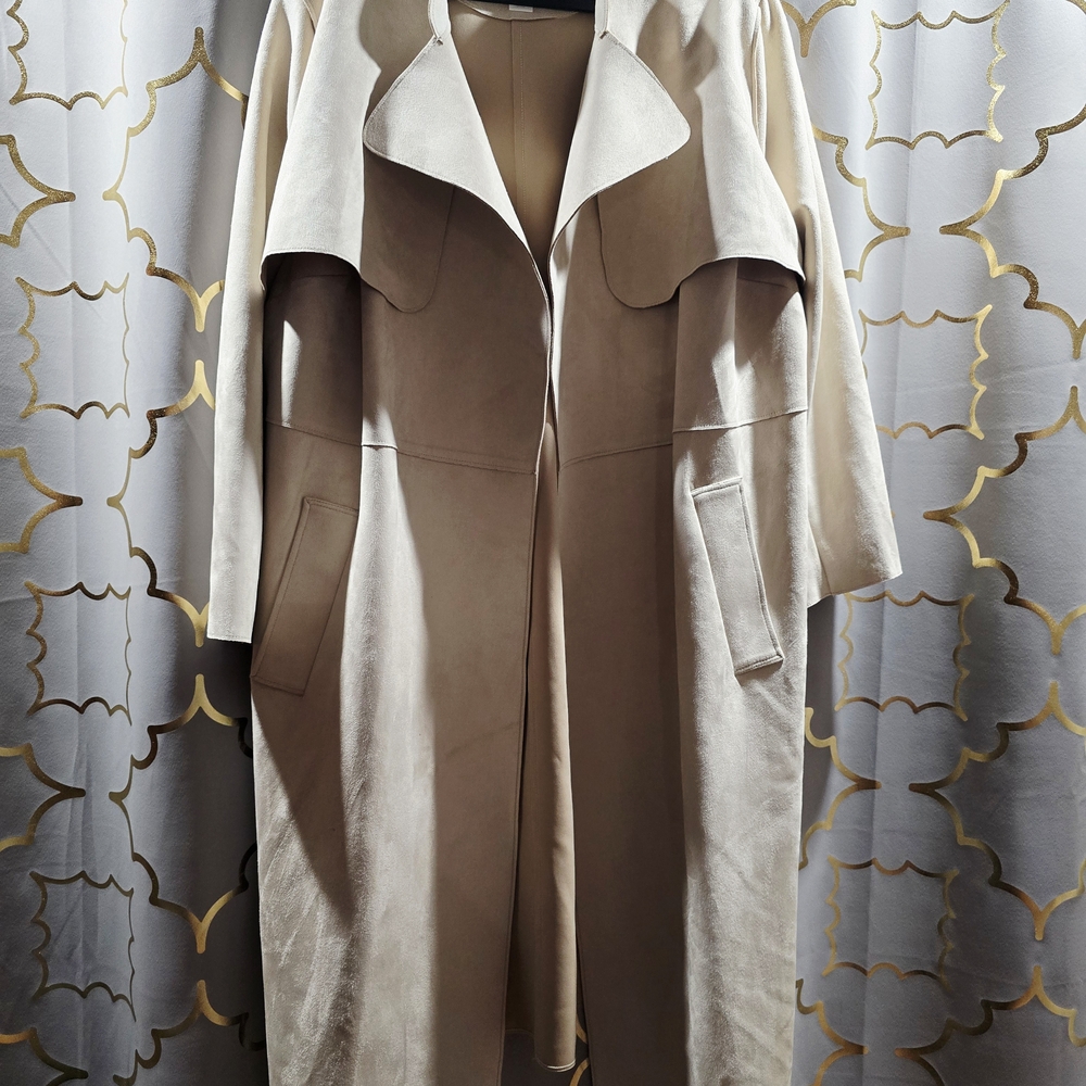 H&M Cream Trench Coat for Women